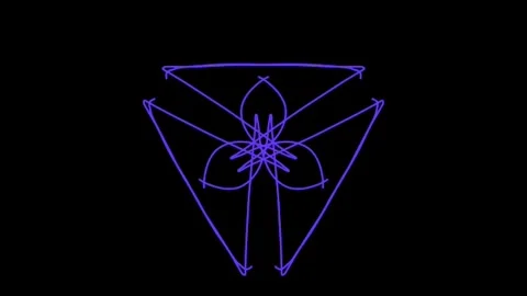 Visualization of numbers with Doodle. Pattern 3.d113.162 Vidéo 335509279