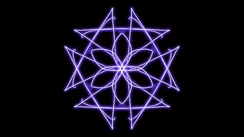 Visualization of numbers with Doodle. Pattern 3.d316.108 Stock-Footage 335528259