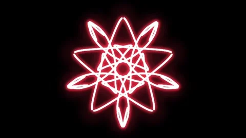 Visualization of numbers with Doodle. Pattern 4.5.000.3 Stock Footage 331665573