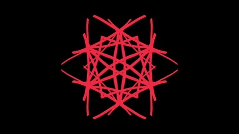 Visualization of numbers with Doodle. Pattern 4.a216.49 스톡 동영상 335933216