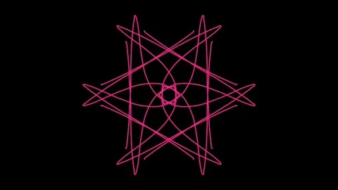 Visualization of numbers with Doodle. Pattern 4.b116.157 Stock-Footage 335994997