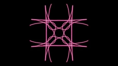Visualization of numbers with Doodle. Pattern 4.b314.136 스톡 동영상 336009564