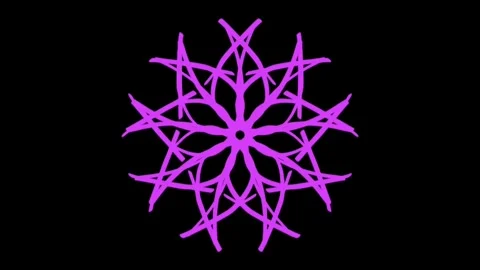 Visualization of numbers with Doodle. Pattern 4.c219.68 Stock-Footage 336099409