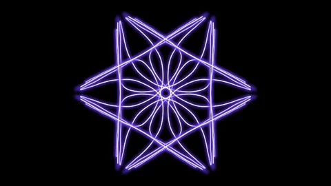 Visualization of numbers with Doodle. Pattern 4.d316.104 스톡 동영상 336180562