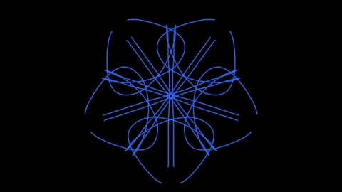 Visualization of numbers with Doodle. Pattern 4.e115.115 Stock-Footage 336186617