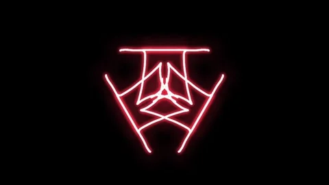 Visualization of numbers with Doodle. Pattern 5.3.000.5 Stock Footage 331666204