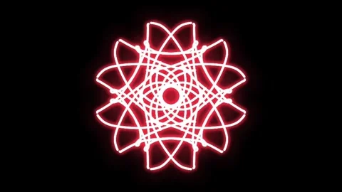 Visualization of numbers with Doodle. Pattern 5.6.000.2 Stock Footage 331666205