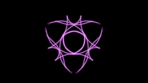 Visualization of numbers with Doodle. Pattern 5.c313.88 Vidéo 336301968