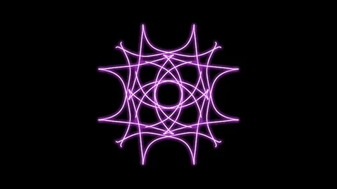 Visualization of numbers with Doodle. Pattern 5.c314.87 Stock Footage 336301969