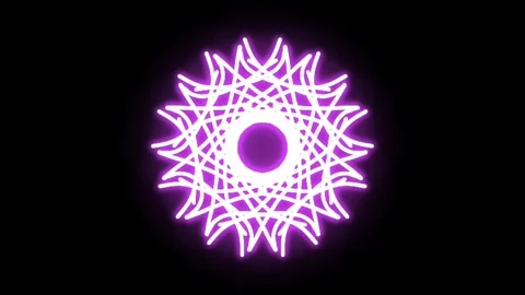 Visualization of numbers with Doodle. Pattern 5.c419.86 Stock Footage 336303583
