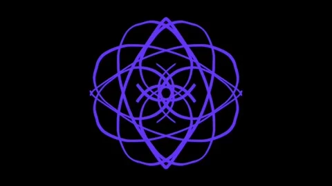 Visualization of numbers with Doodle. Pattern 6.d214.128 Vidéo 336809896