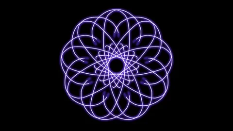 Visualization of numbers with Doodle. Pattern 6.d319.120 Stock Footage 336810017