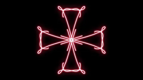 Visualization of numbers with Doodle. Pattern 7.4.000.2 Stock Footage 331741304