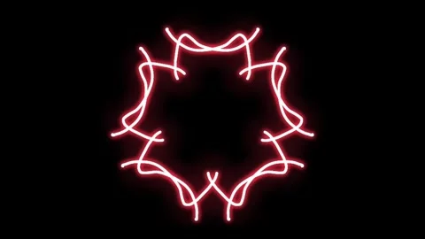 Visualization of numbers with Doodle. Pattern 7.a415.003 Vídeos de archivo 331741309