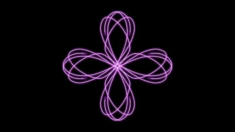Visualization of numbers with Doodle. Pattern 8.c314.107 Vídeos de archivo 338191605