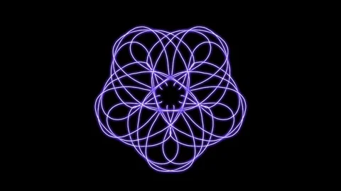 Visualization of numbers with Doodle. Pattern 8.d315.129 Stock Footage 338192168