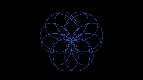 Visualization of numbers with Doodle. Pattern 8.e113.152 Stock Footage 338289090
