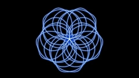 Visualization of numbers with Doodle. Pattern 8.e315.149 Stock Footage 339094562