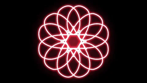 Visualization of numbers with Doodle. Pattern 9.6.000.6 Stock Footage 331742496