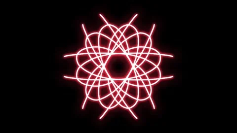Visualization of numbers with Doodle. Pattern 9.a416.75 Video stock 339470268