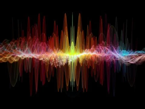 Visualization of Oscillation 스톡 일러스트