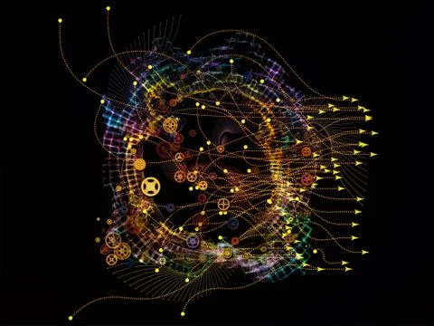 Visualization of Progress Stock Illustration