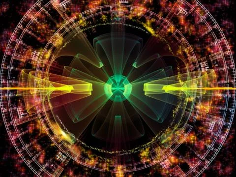 Visualization of Radial Oscillation 库存插图