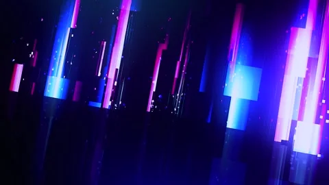 Visualization of sound in the form of light waves Endless looping animation Stockbeeldmateriaal 243717645