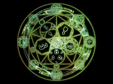 Visualization of Symbolic Meaning Stock Illustration