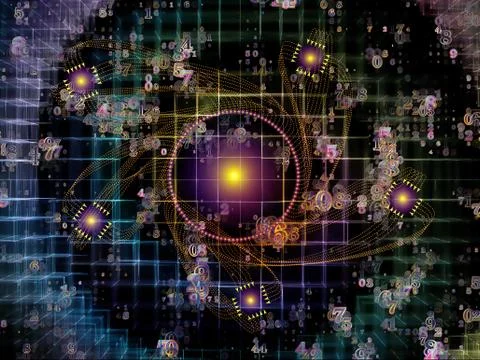 Visualization of Technology Links イラスト素材