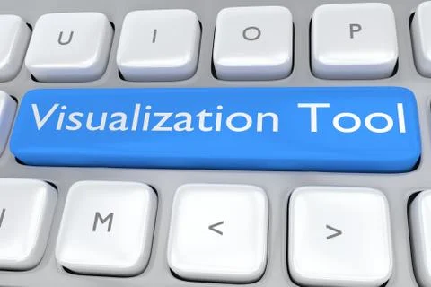 Visualization Tool concept 스톡 일러스트