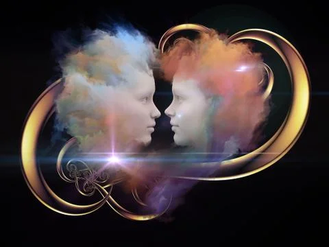 Visualization of Unity Illustrazione stock