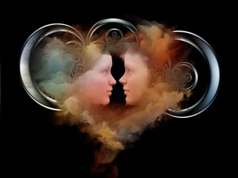 Visualization of Unity Stock Illustration