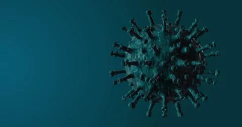 Visualization of the Virus Stock Illustration