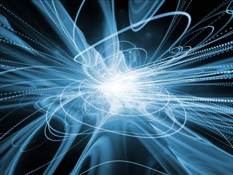 Visualization of Wave Particle イラスト素材