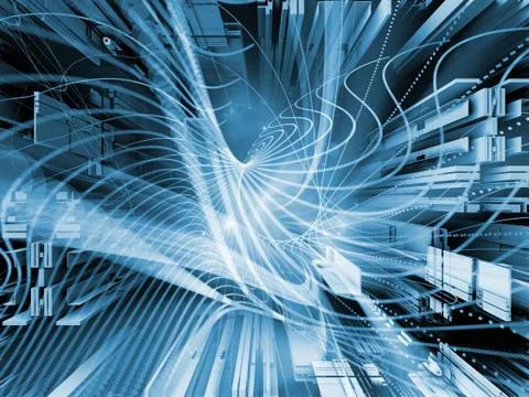 Visualization of Wave Particle イラスト素材