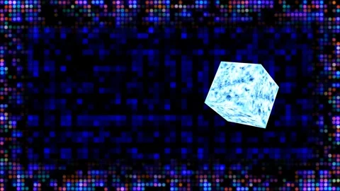 Visualization wave technology digital surface background animation abstract.. Stock Footage 330514516