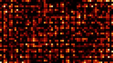 Visualization wave technology digital surface background, animation abstract  Stock Illustration