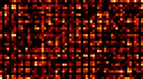 Visualization wave technology digital surface background, animation abstract  Stock Illustration