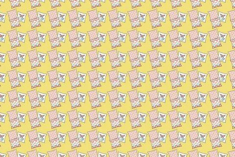 Visualize a set f throwpillows with these pattern Stock Illustration