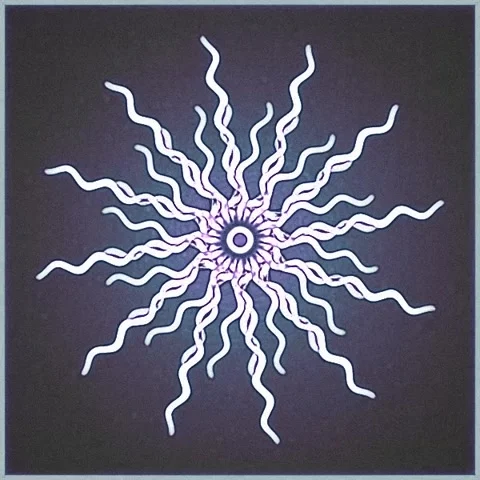 Visualizer Loop - Ivory Vines 库存影片 158861458