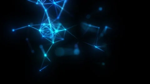 Visualizing AI. Animations, structures, computational models. Stock Footage 301768118