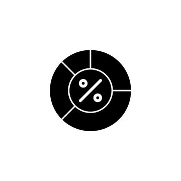 Visualizing Analytics Charts for Data Percentage Analysis Illustrazione stock