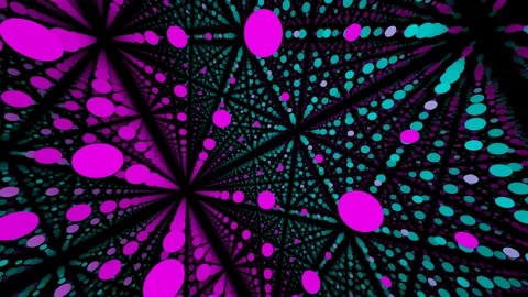 Visualizing the Digital Age Abstract Network of Spheres and Particles Illum.. Stock Footage 334244865