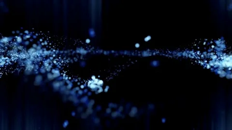 Visualizing digital impact when computer starting or booting. Stock Footage 334023441