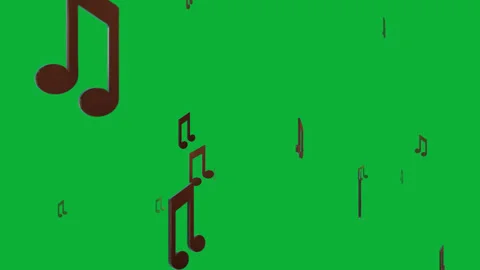 Visualizing Music: How Musical Notes Ani... | Stock Video | Pond5