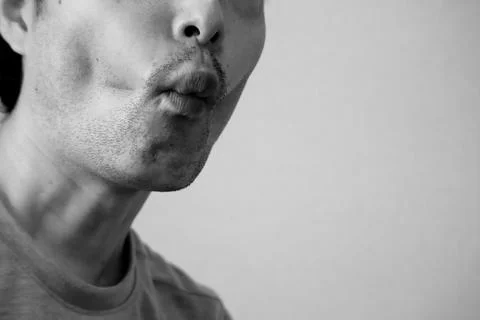Visualizing someone who has lost a drastic amount of weight. Foto stock