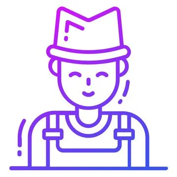 A visually appealing glyph illustration of healthy nutrition. Stock Illustration