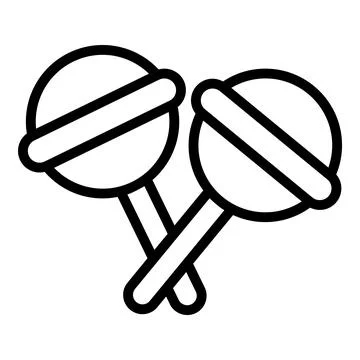 A visually appealing glyph illustration of hotel entertainment Stock Illustration
