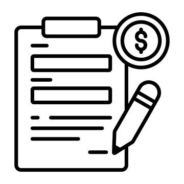 A visually appealing glyph illustration of hotel luggage cart Stock Illustration